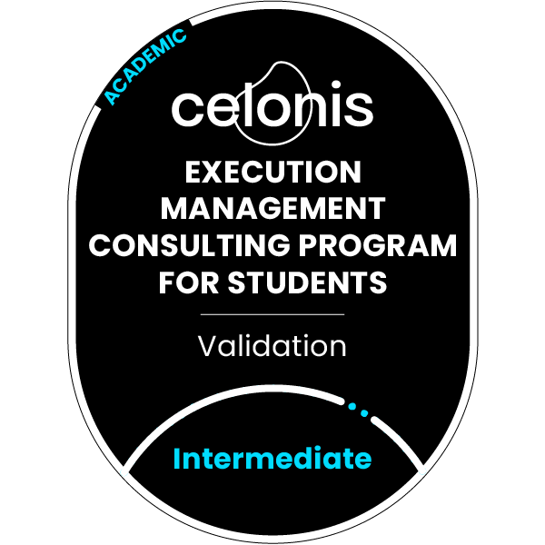 Celonis Execution Management Consulting Certificate