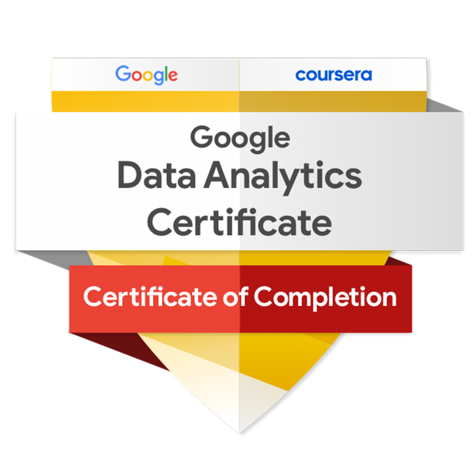 Google Data Analytics Professional Certificate